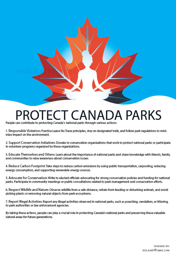 a poster for a park